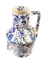 BLUE&WHITE PATTERN VASE