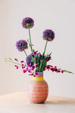 COLORFULL STRIPE VASE