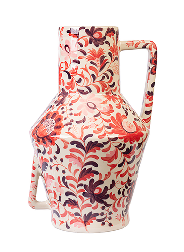 FLOWER PATTERN VASE