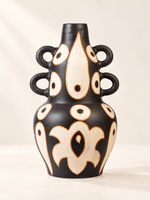 TALL AFRICAN THEME VASE
